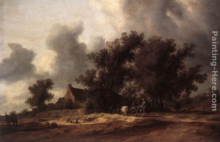 Salomon van Ruysdael After the Rain